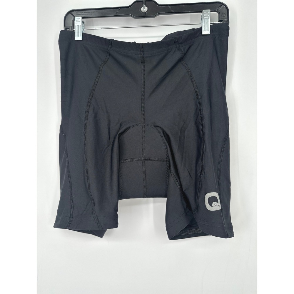 Quest Cycling Shorts Mens Large Black Padded Spandex Athletic Bike Biking Gear